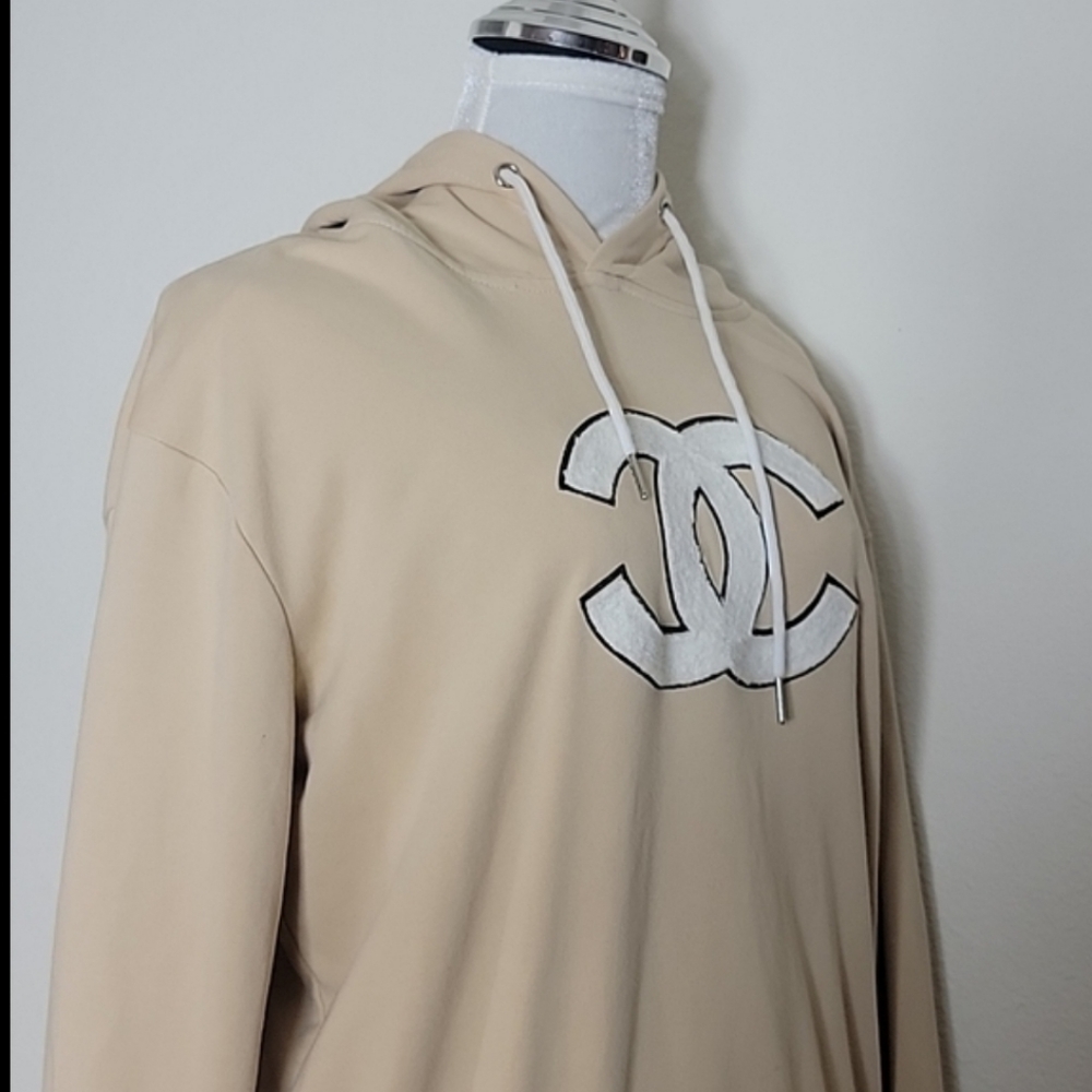 Chanel beige Hoodie sweatshirt